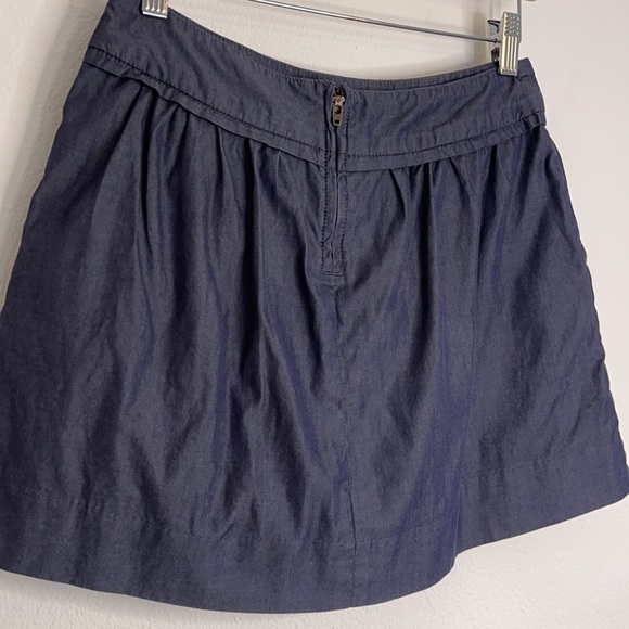 J Crew chambray skirt - Picture 4 of 6